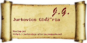 Jurkovics Glória névjegykártya